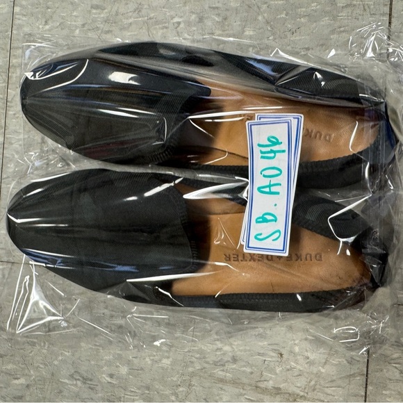 Duke + Dexter Black Camo Canvas Loafers Size 7 Handmade in England Slip-On Shoes - Picture 3 of 11